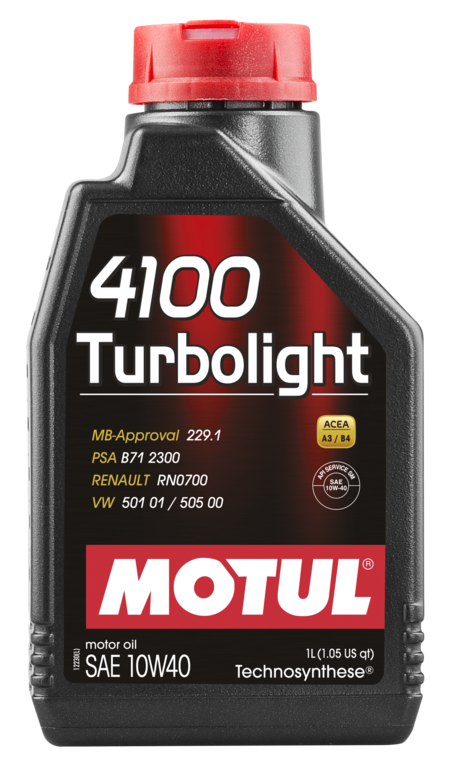 MOTUL 4100 TURBOLIGHT 10W-40 - Motul