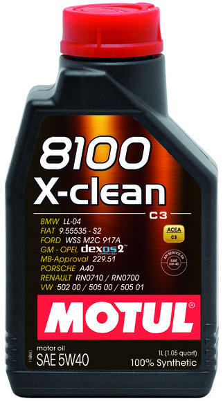 8100 X-clean 5W-40 - Motul