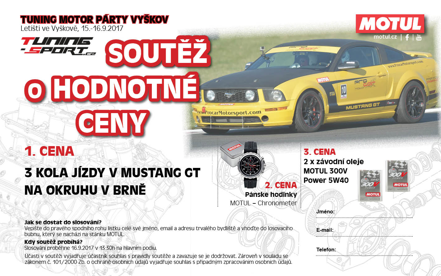 MOTUL na Tuning Motor Party Vyškov