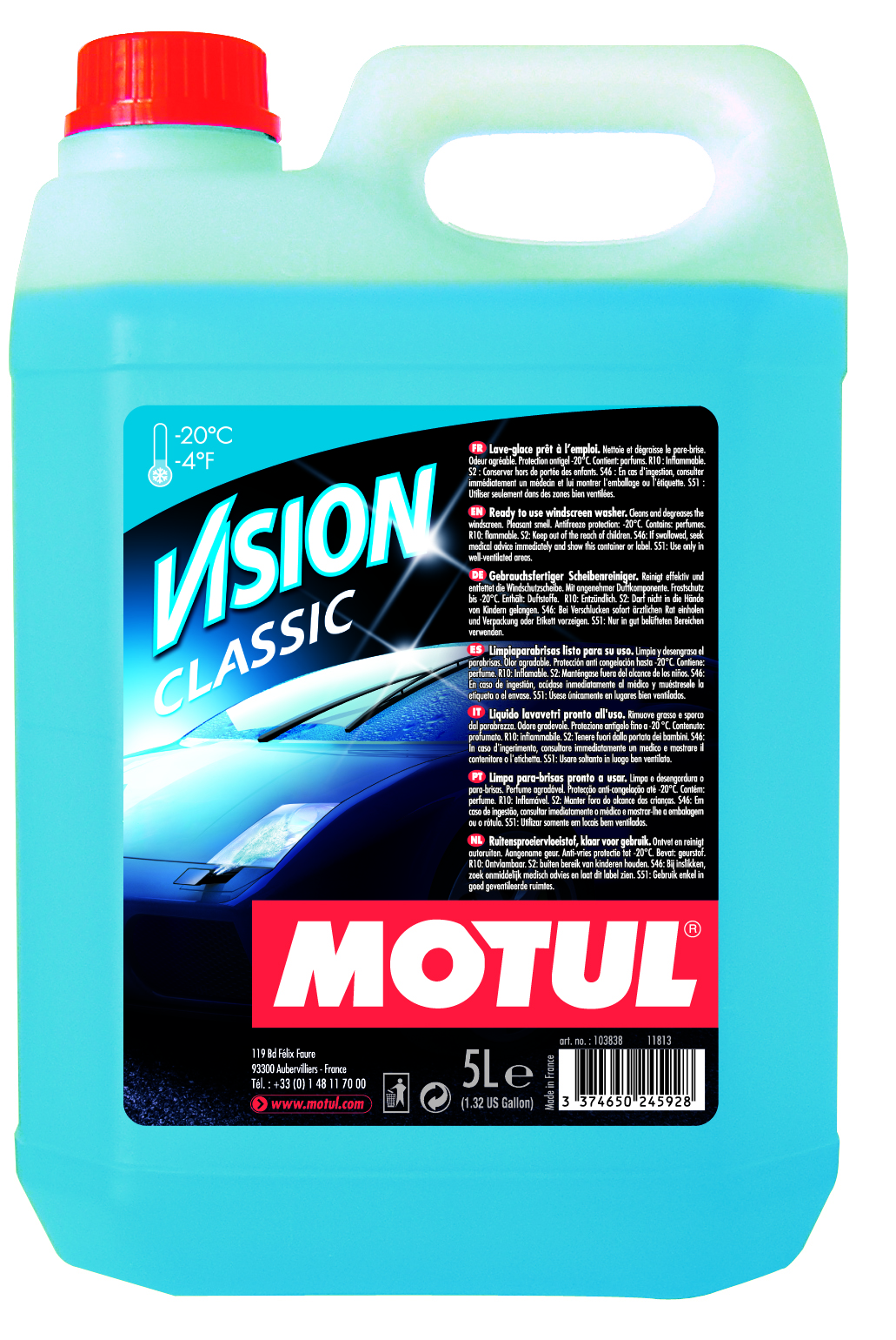 Most a négy- és ötliteres autós motorolaj mellé ötliter prémium téli szélvédőmosó jár!