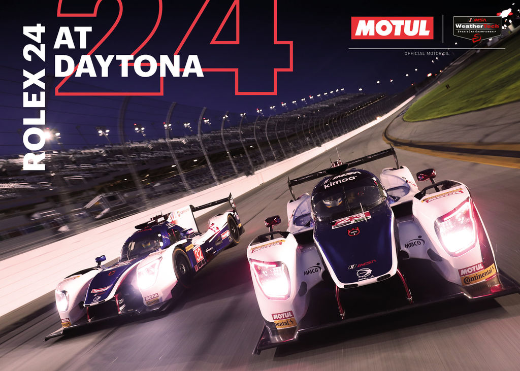 Motul começa 2018 pronta para o IMSA nas 24 horas de Daytona