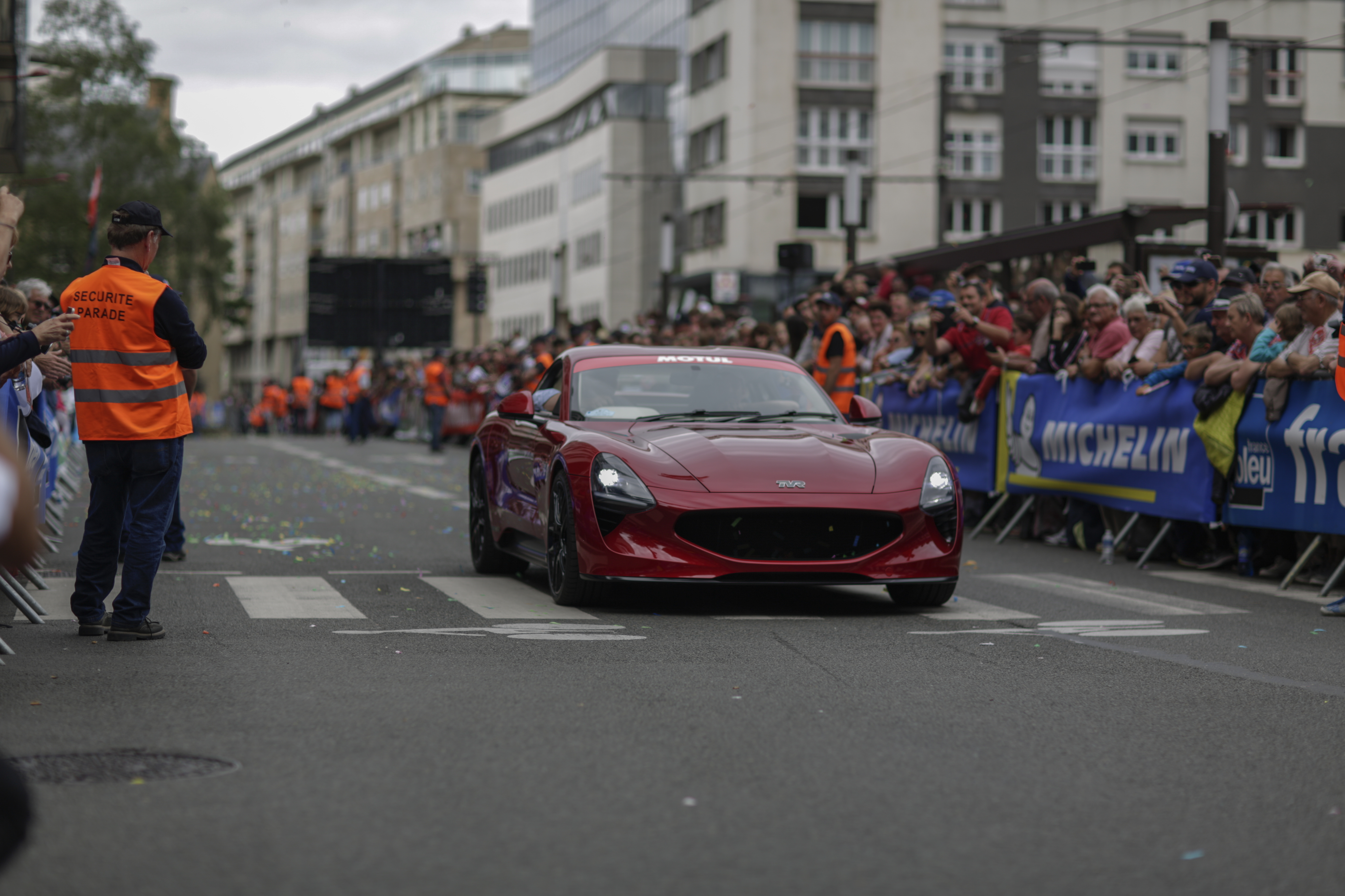 JOHN CHASEY: EVERYONE RECOGNISES A TVR!