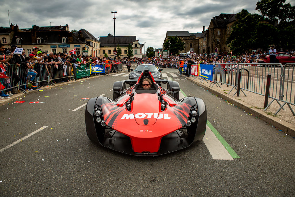 BAC Mono Parades at Le Mans