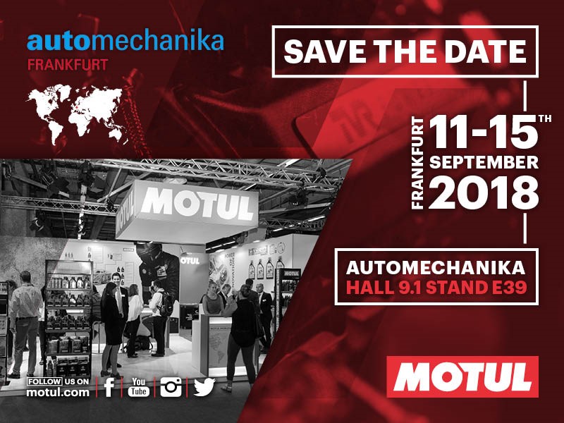 Motul запускает новый Garage Concept и новый продукт линейки Hybrid на Automechanika 2018