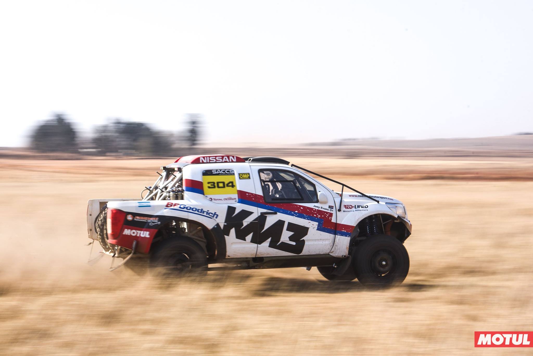 DAKAR RIDER NAVIGATES NISSAN THROUGH BRONKHORSTSPRUIT
