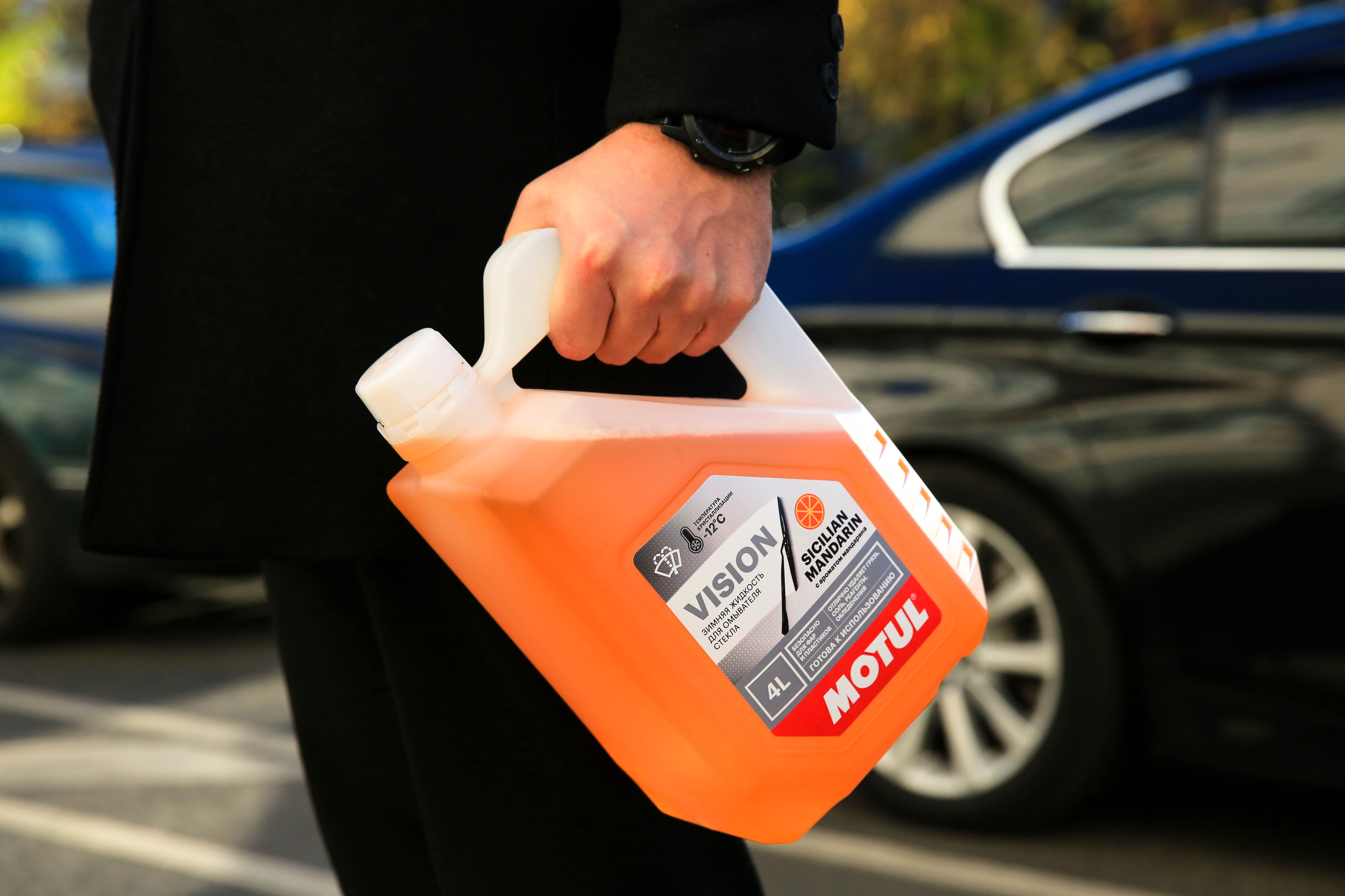 Motul Vision Sicilian Mandarin -12°C — аромат сицилийского мандарина в твоем автомобиле!