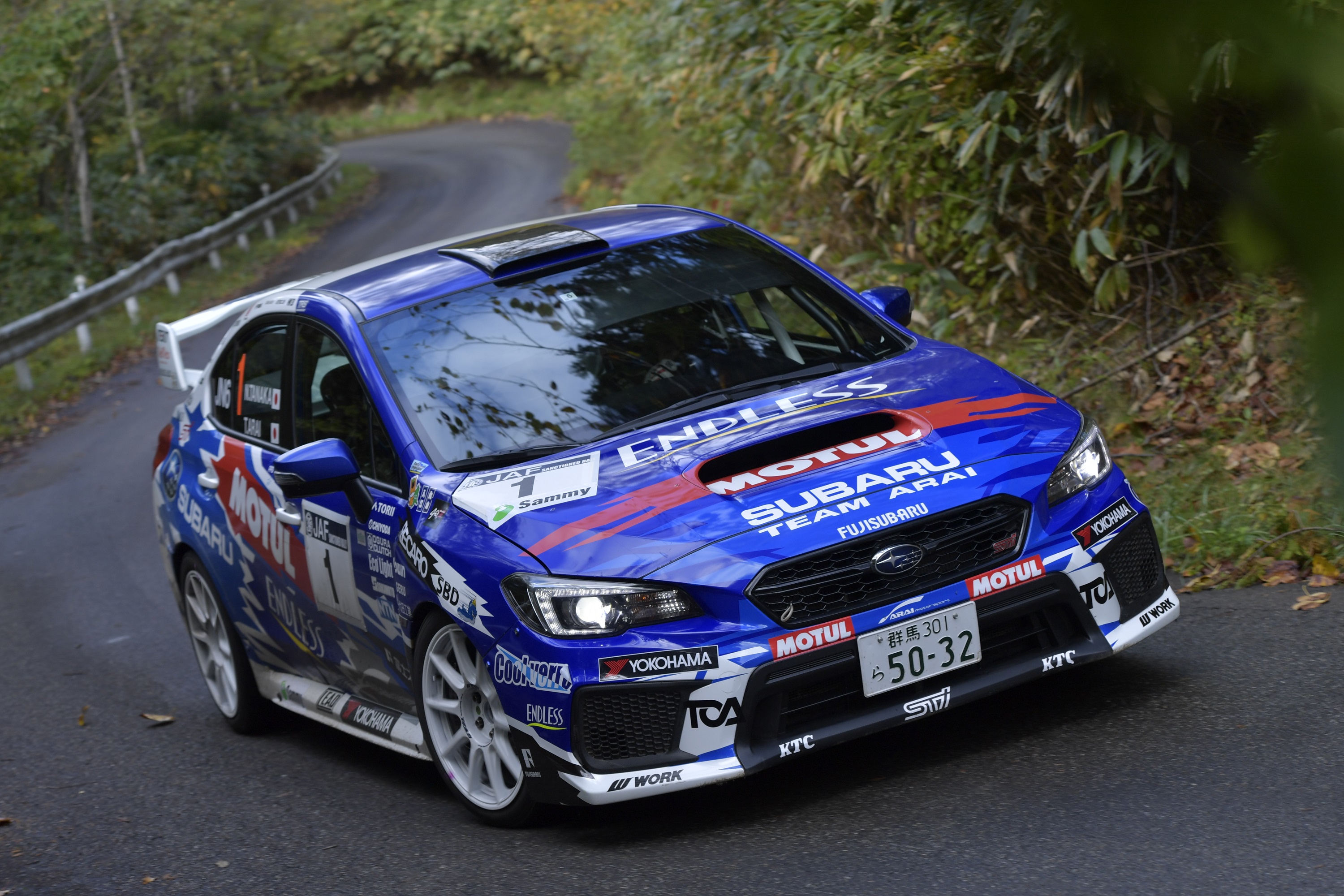 RALLY ACE TOSHI ARAI TAKES THE JRCA CHAMPIONSHIP WITH ONE RACE TO GO
