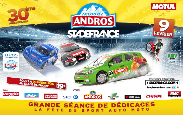 AN ALL-STAR LINEUP FOR THE TROPHÉE ANDROS IN STADE DE FRANCE