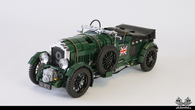 The difference between men and boys, is the speed of their toys: the art of LEGO scale modeling