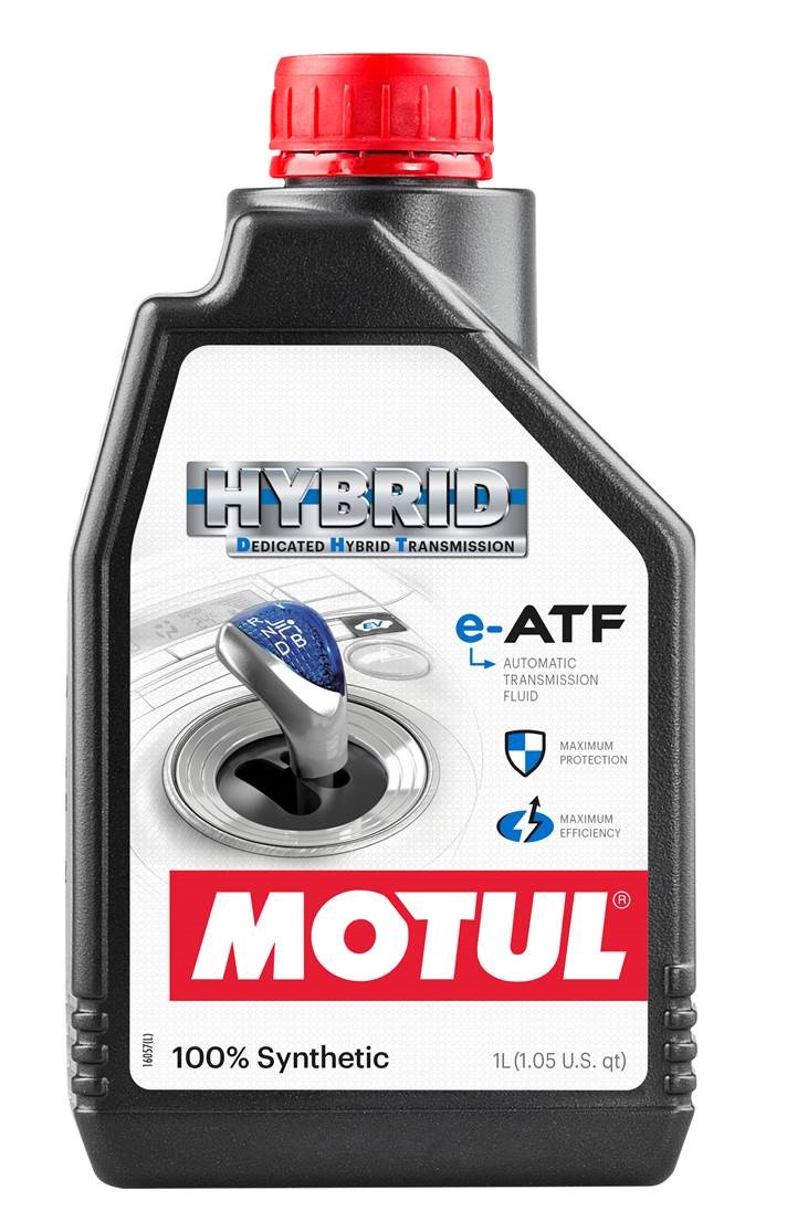 Motul étoffe sa gamme dédiée aux véhicules hybrides en présentant en première mondiale un fluide dédié aux transmissions des véhicules hybrides (D.H.T) : MOTUL DHT e-ATF.