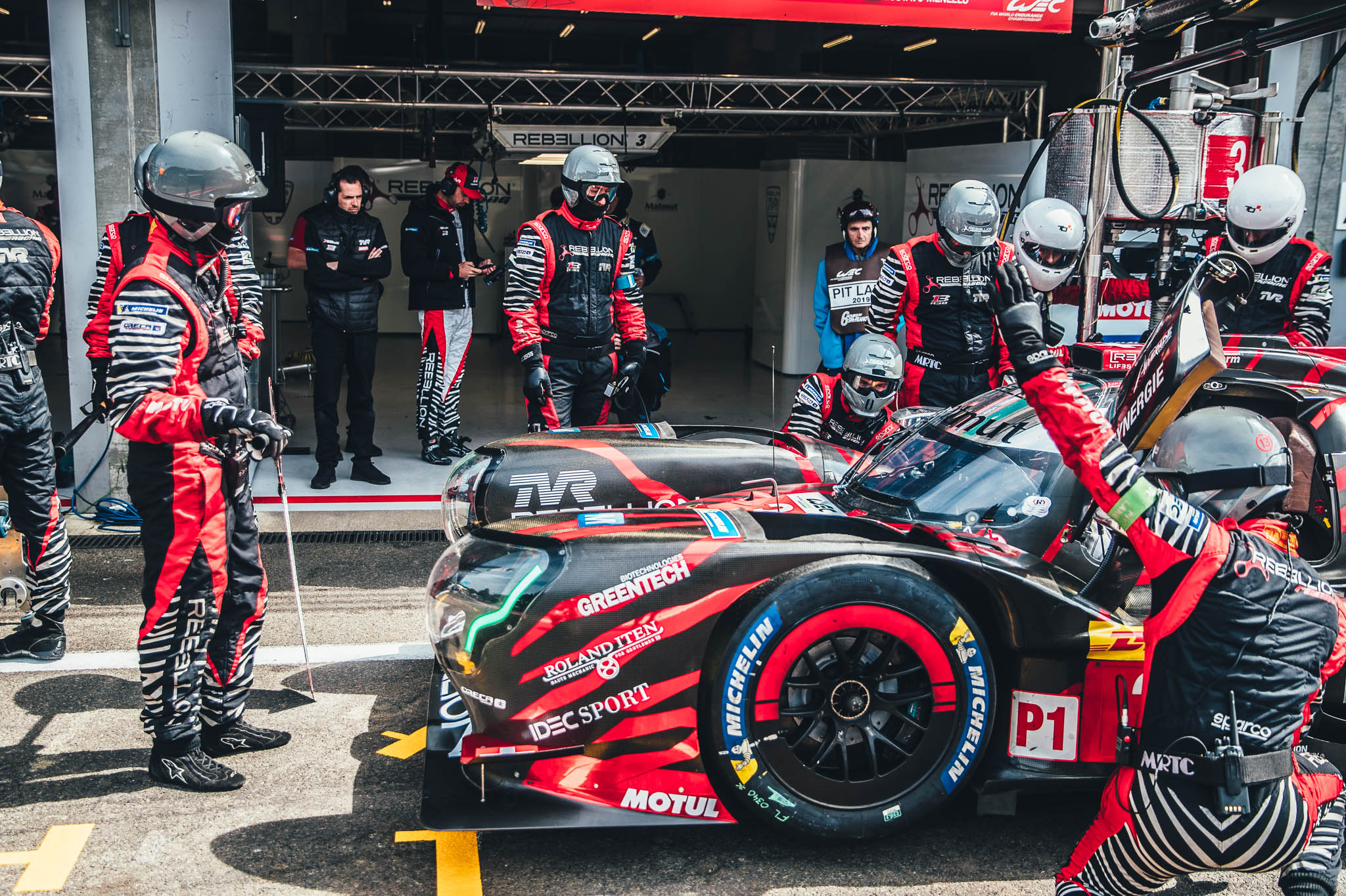 The art of the pit stop with Rebellion Racing