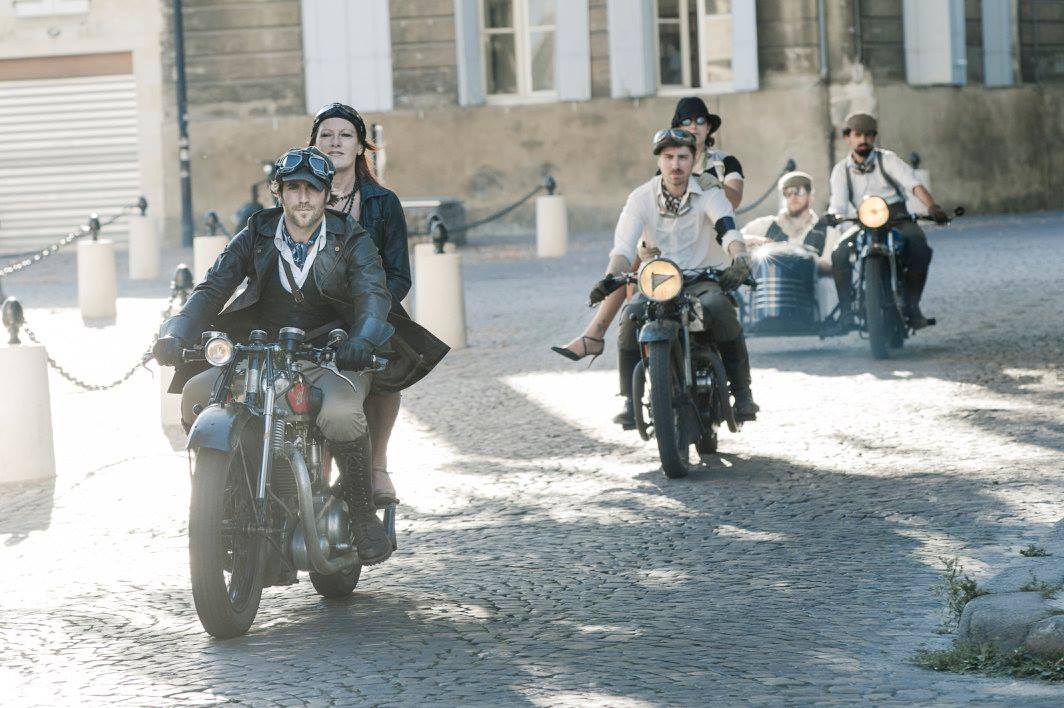 Moto Club de Bordeaux: leather, moustaches and classic pre-war motorbikes