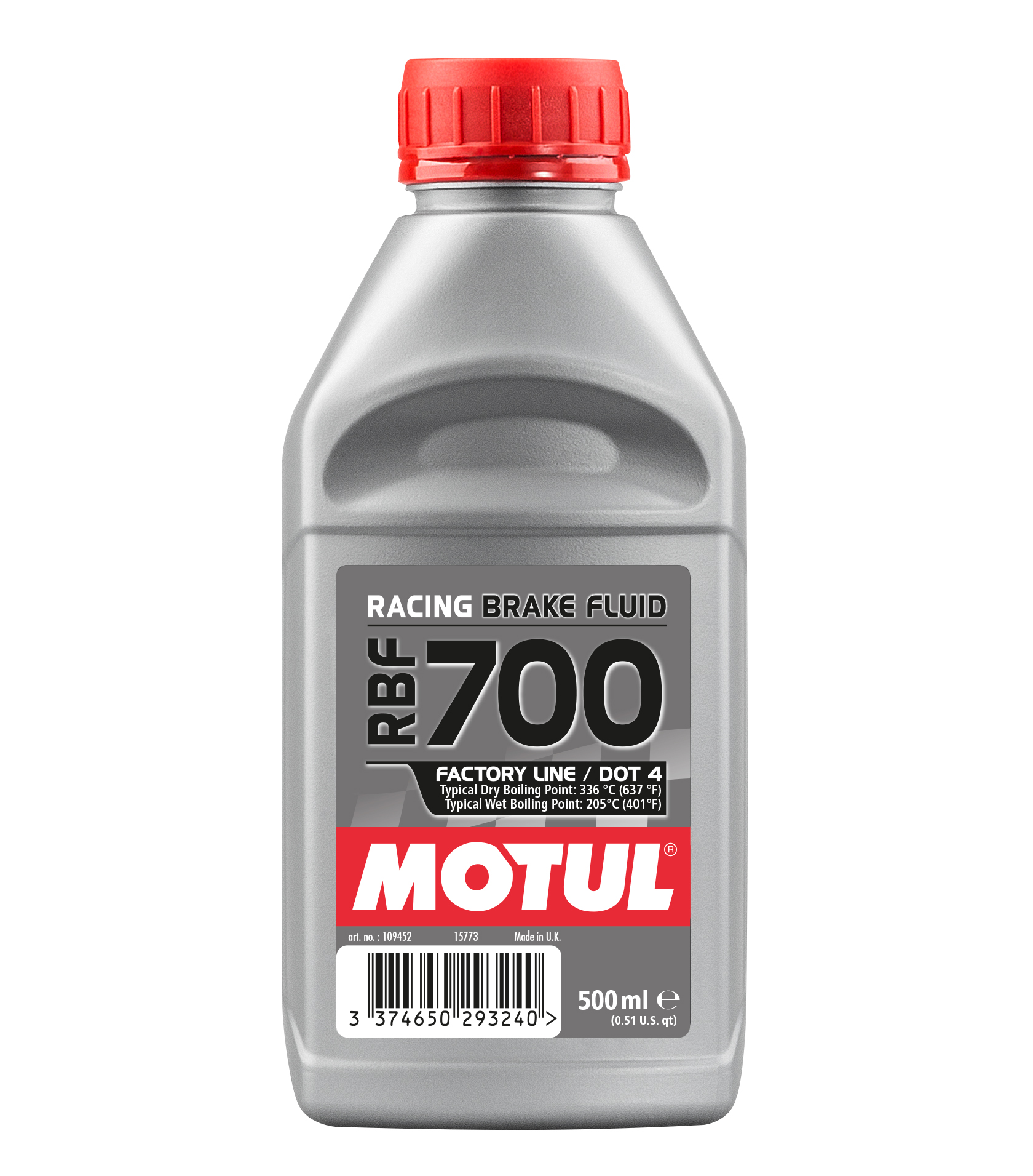 Новая тормозная жидкость RBF 700 от Motul