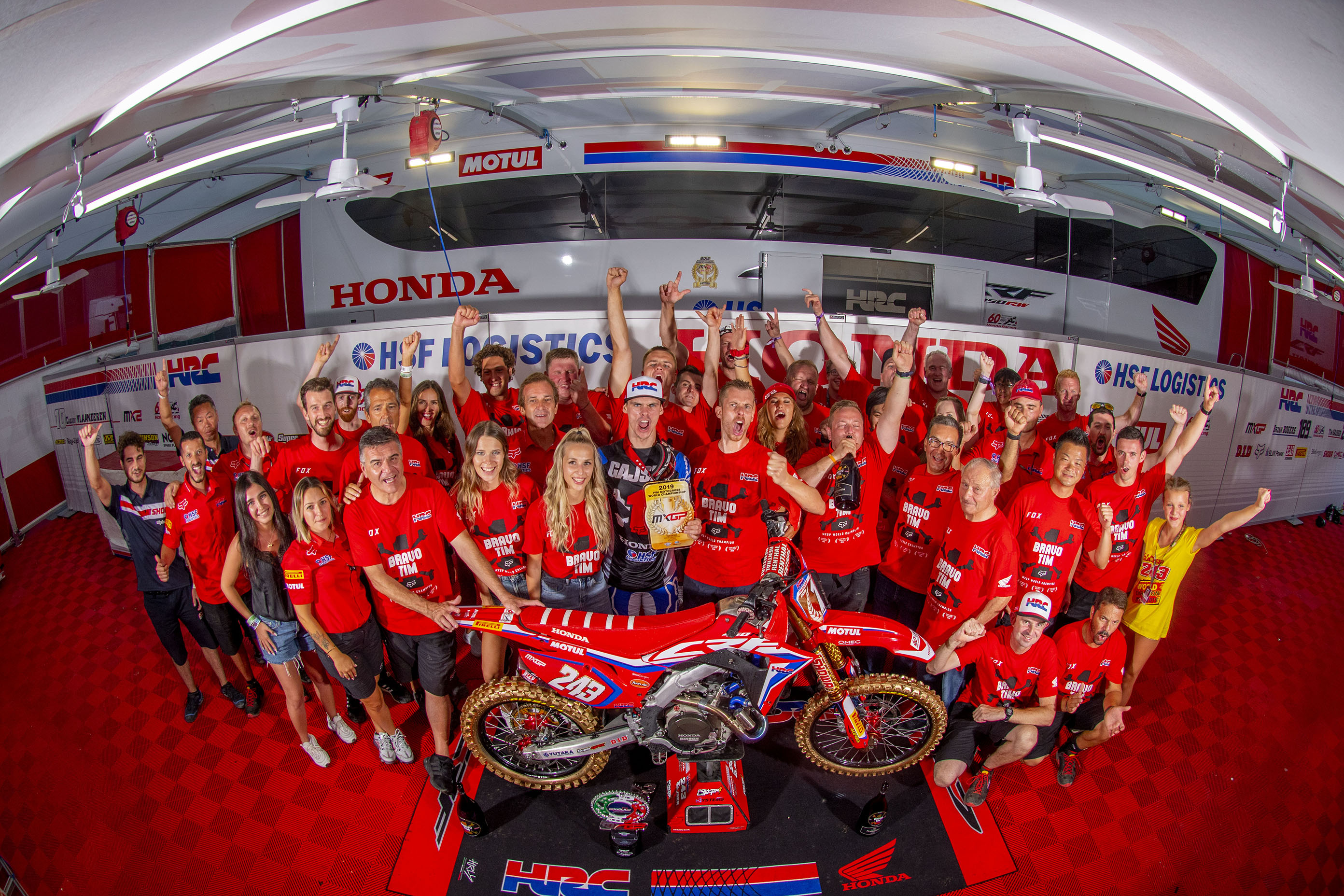 GAJSER FLIES TO MXGP WORLD CHAMPIONSHIP WITH HONDA AND MOTUL!