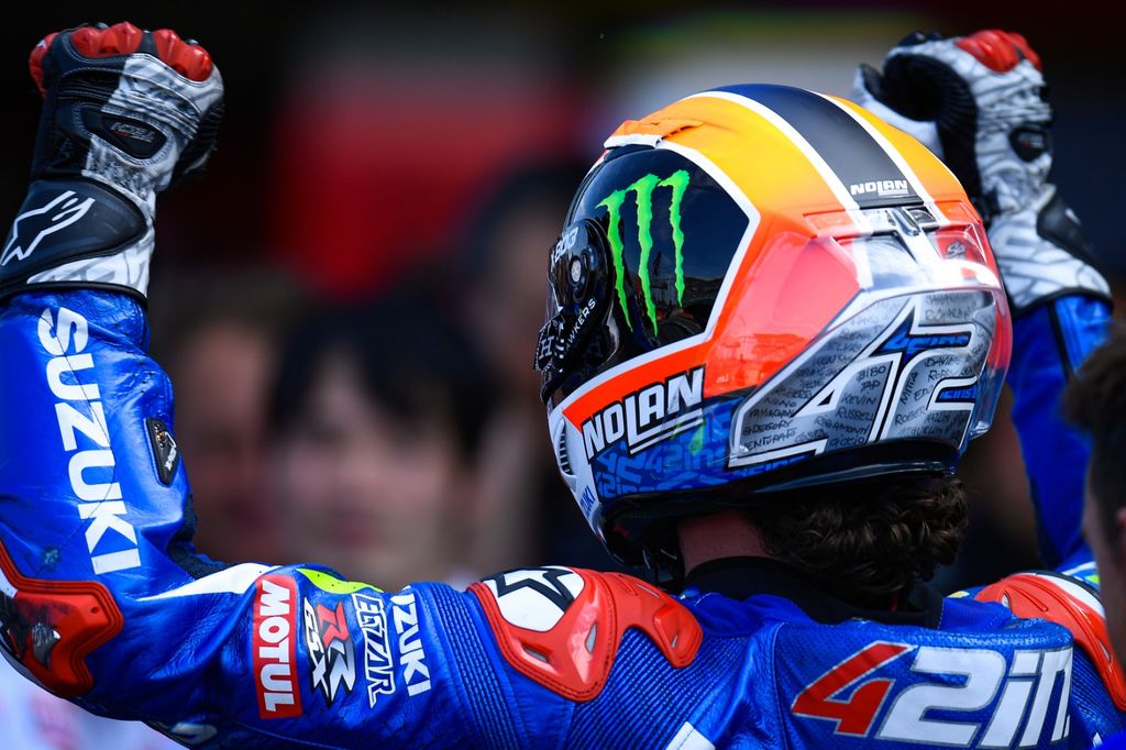 Rins sets MotoGP’s British round alight!