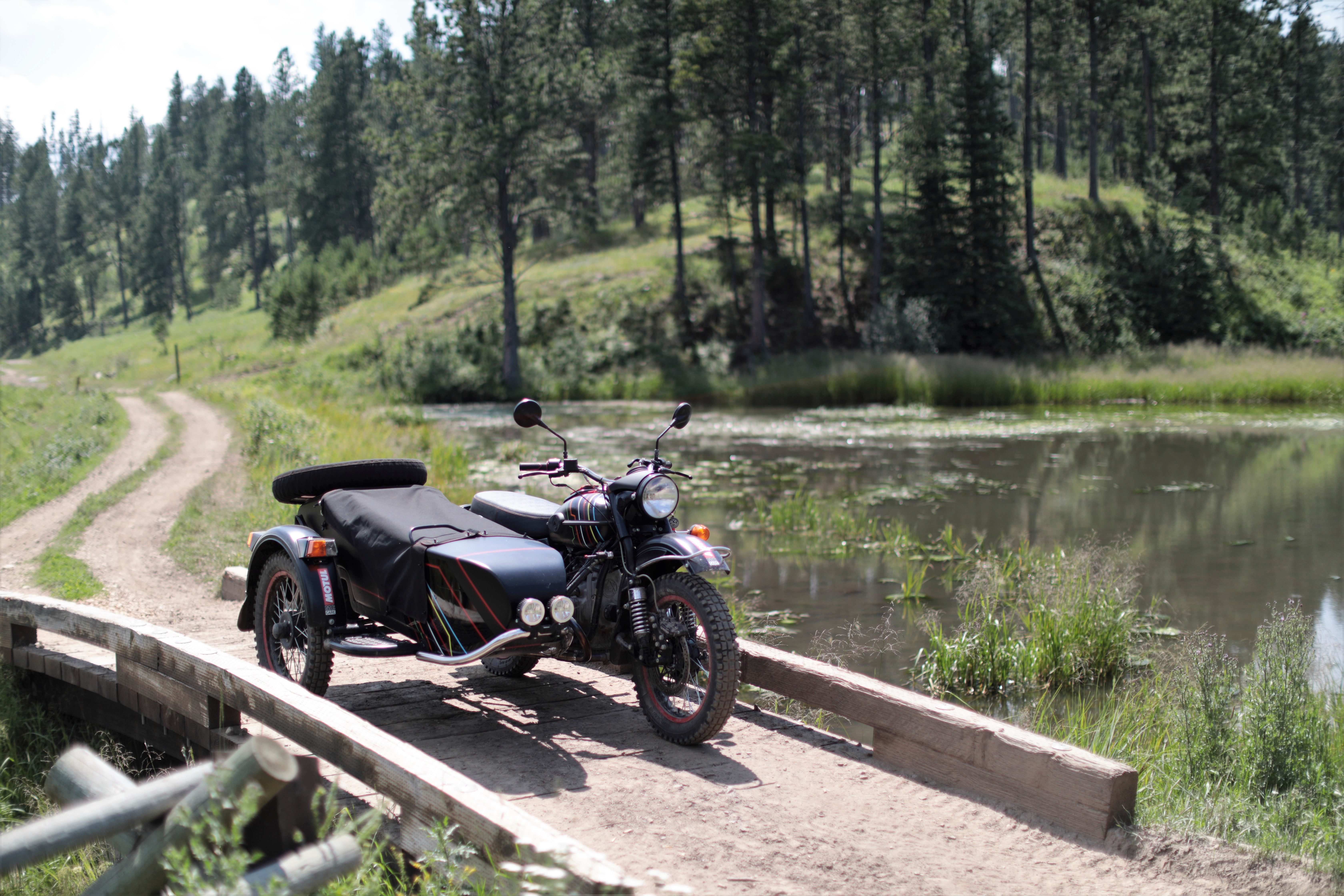 You had a very unique experience with the Ural in Sturgis, right?