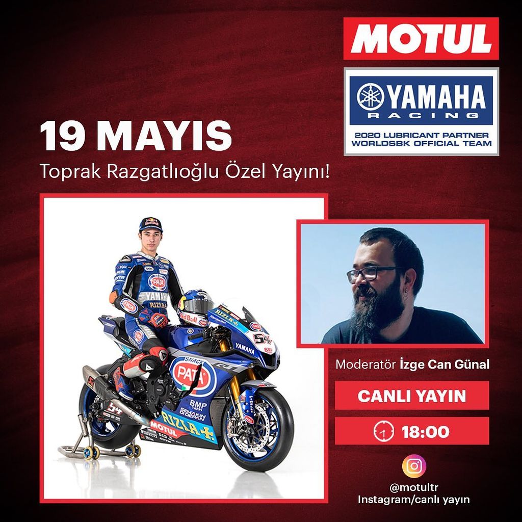 Toprak Razgatlıoğlu ile 19 Mayıs Instagram Özel Canlı Yayını