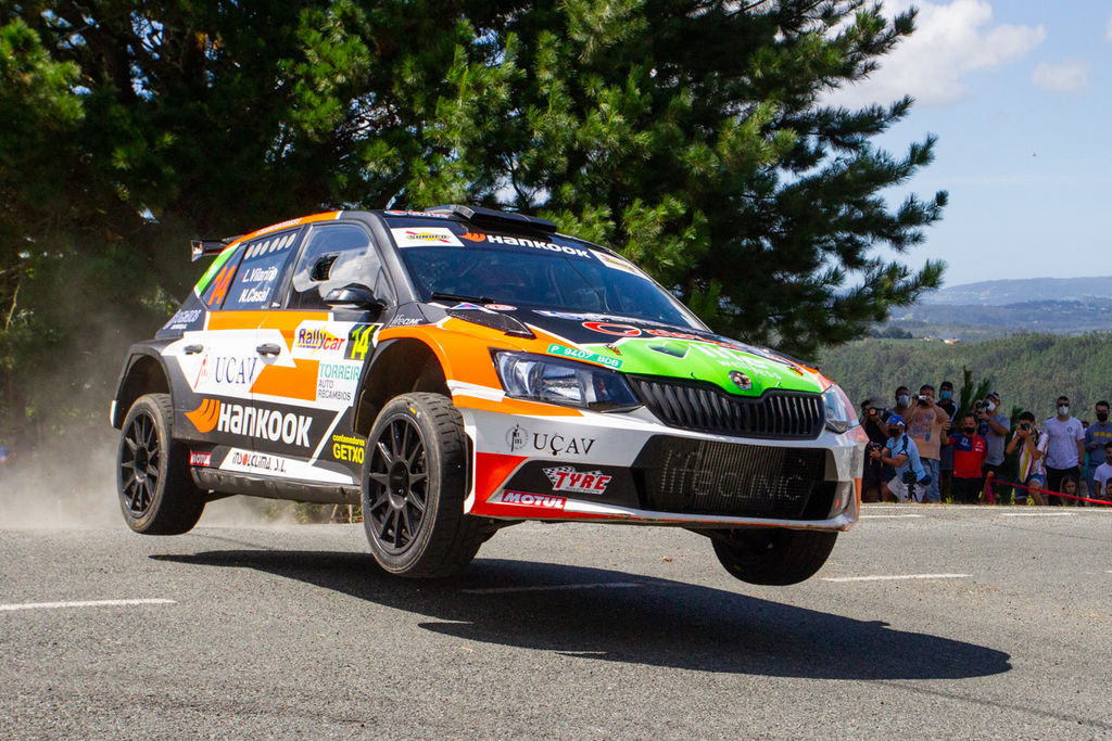 La dupla Vilariño – Casal, a bordo del Skoda Fabia R5, logró meterse entre los diez mejores del Campeonato de España de Rallies de Asfalto en la segunda cita del calendario nacional