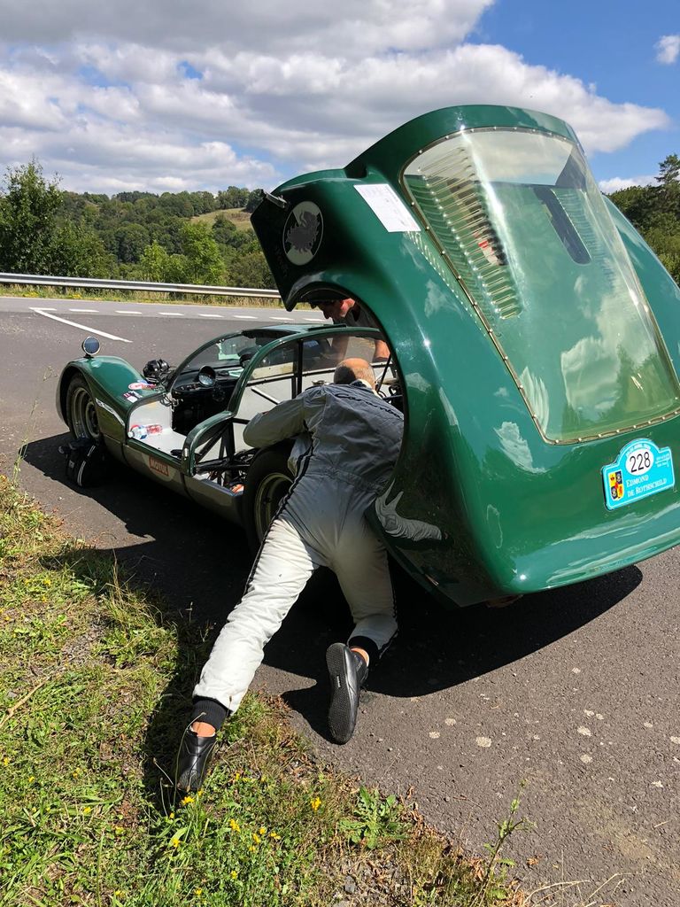 Talk me through the experience of spending 2.000 kilometres in the passenger seat of a race car crossing through France? 