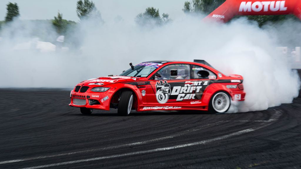 Drifting is obviously pretty hard on a car. What kind of difference does Motul’s lubricants make? 