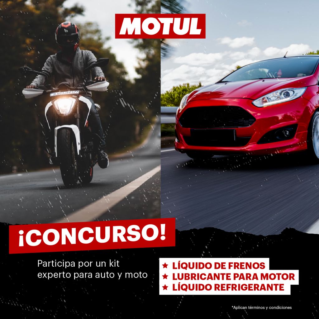 ¡Gana con Motul y haz parte de nuestra comunidad!