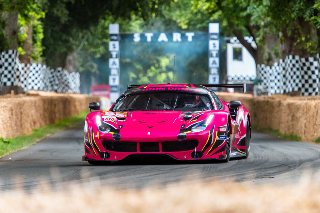 Sarah, first time for the Iron Dames team at the Goodwood Festival of Speed. Was this also the first time for you personally?