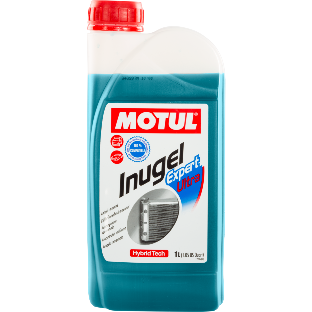 MOTUL Anticongelante Refrigerante Motor Inugel Long Life 50% G12,10 litros  (2x5 LTS), Color Rosa : : Coche y moto