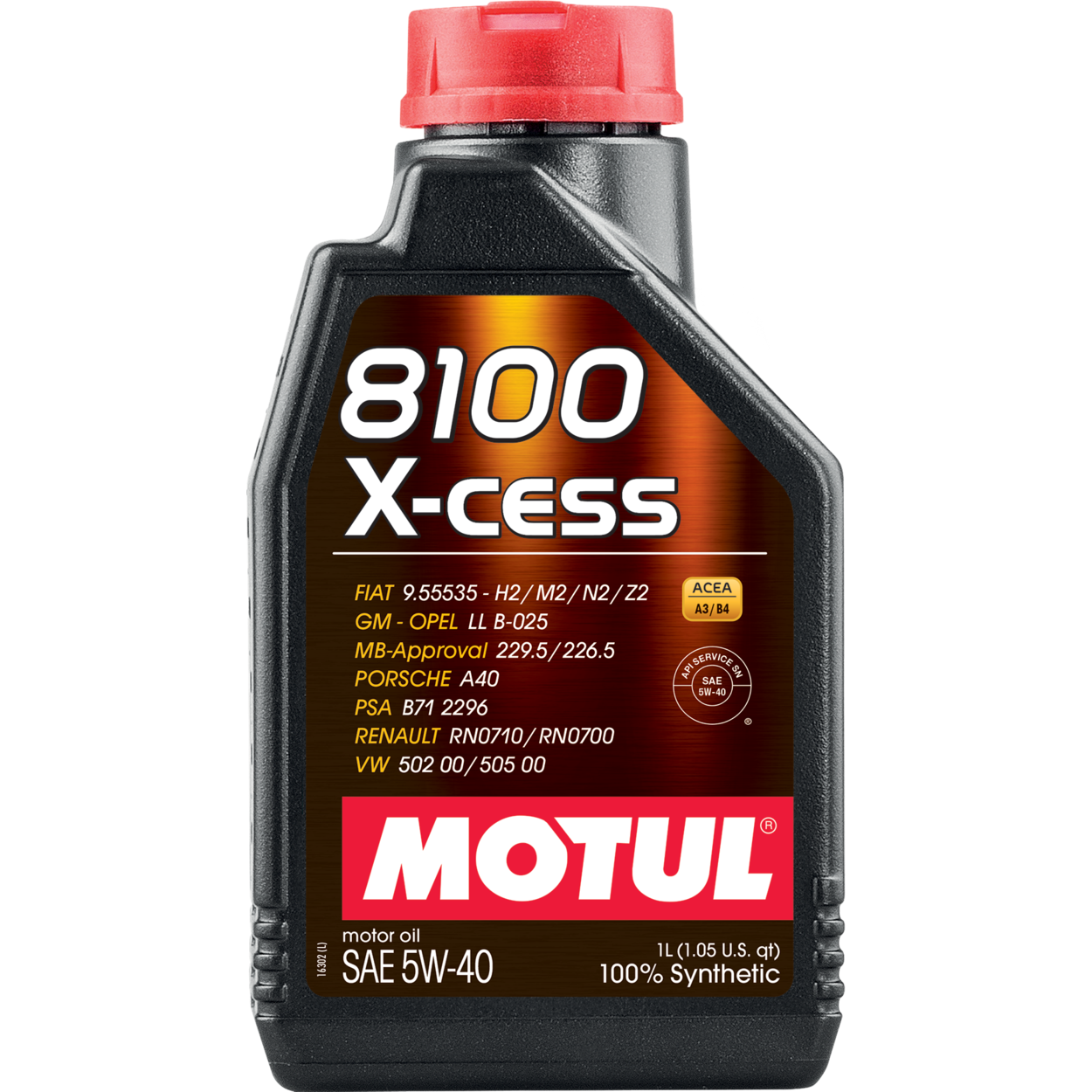 MOTULモチュール8100 X-Clean 5W40（5L）＝８，４８０円 - メンテナンス