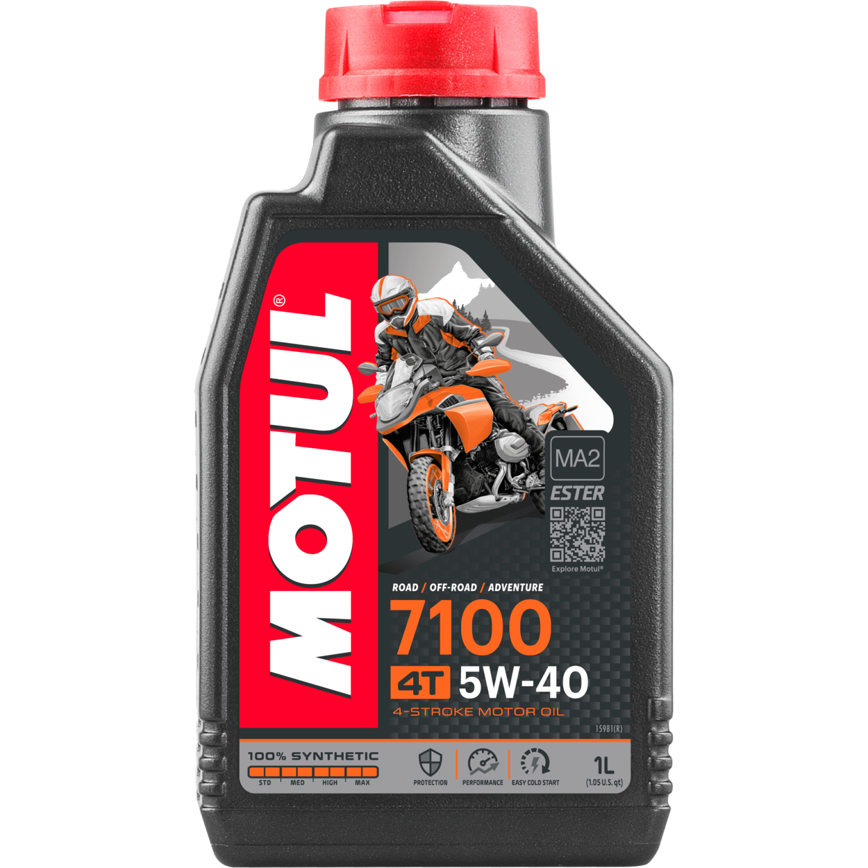 MOTUL 7100 5W40 4T 4L - Factory Bike Distribuidor MOTUL Pontevedra