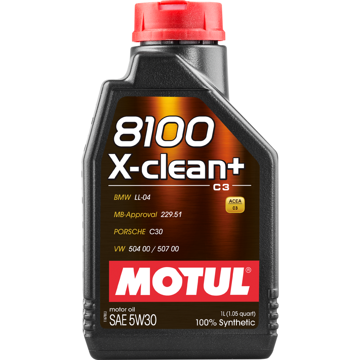 Motul 5W30 8100 X-Clean+ Engine Oil (BMW, Porsche, Mercedes, Volkswagen)  20L