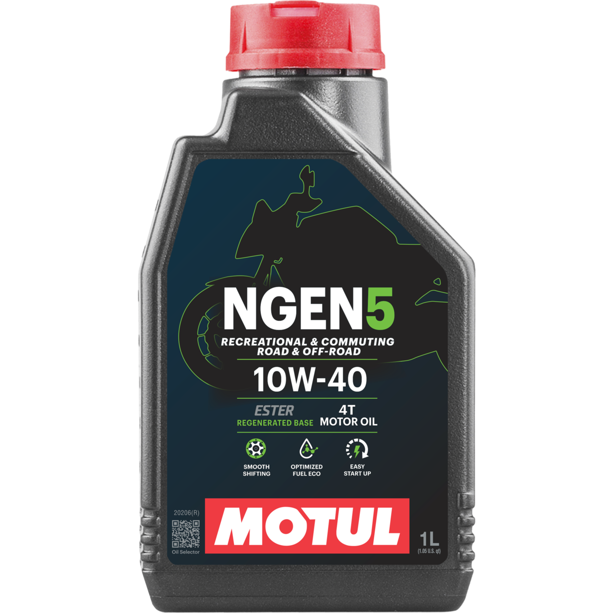 Aceite Motul Ngen 5 4T 10W-40 1Lt - Punto Llantas